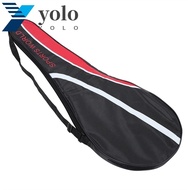 YOLO Shuttlecock Bag, Racket Cover Adjustable Strap Badminton Racket Bag, Tennis Case Bags High-grade Shoulder Bag Lightweight Outdoor Sports