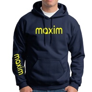 Jaket Hoodie Maxim Ojek Online Transportasi Online Big Size Jumbo