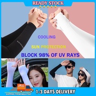 Ice Sleeve Cooling Handsock UV Protection Sun Protection Arm Sleeves  for Men & Women Cooling Arm Co