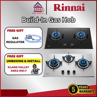 【Free Install】Rinnai Build-In Gas Hob | RB-772G | RB-772S | RB-773G | RB-773S | 4.5kw | Safety Valve