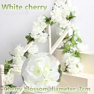 6pcs 9 Flowers Rose Vines Artificial Flowers Fake Flower Rattan Home Wedding Decoration