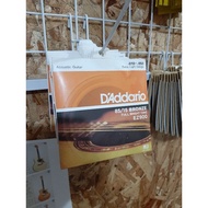 Acoustic strings d addario ez900