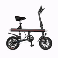 Mini Folding Bike Greetup Rocket Folding Electric Bicycle Mini Lightweight Lithium Battery Adult Riding Assisted Driving