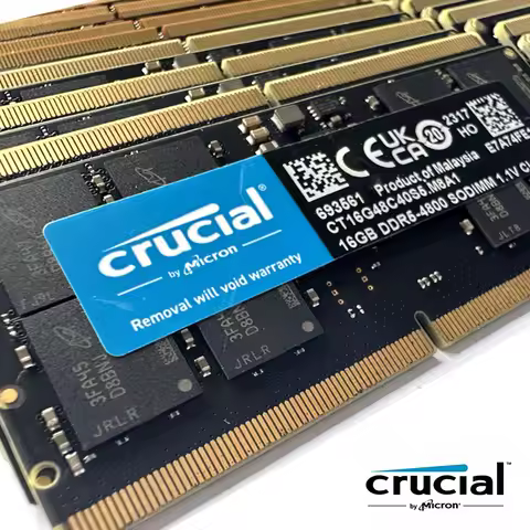 Crucial 100% Original RAM 4800MHz 5600MHz 32GB 16GB DDR5 Laptop Memory