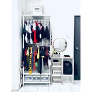 Almari terbuka IKEA(Open Wardrobe)