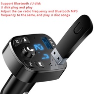 LP-8 SMT🧼CM Car Charger Dual USB Bluetooth 5.0 FM Transmitter Wireless Handsfree Audio Receiver MP3 Player Adapter 3.1A