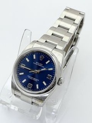 Rolex 114200 AirKing 藍面 369 亂碼 淨錶 watch only