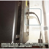 打印機 USB-B數據線 彎頭轉換聲卡Type-c母L頭90°方口轉換頭設備