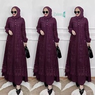 Hayya Dress New Brukat ML XL XXL XXXL Dress Brukat Hayya Dress Luxury Party Dress Crinkle Brukat Dre