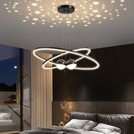 Lampu gantung 3 Ring LED 72 Watt/lampu gantung Chandelier/lampu hias 