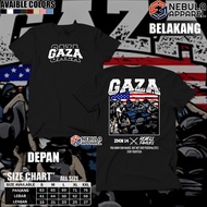 Wincase.id T-SHIRT GAZA X REBELS FAMILIES V1 BLACK