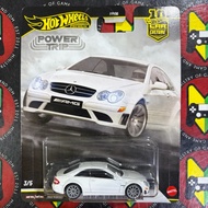Hot Wheels Premium Power Trip 2008 Mercedes Benz CLK 63 AMG Black Series