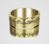 阿爾及利亞硬幣戒指 10 第納爾 1979-1981 男士硬幣戒指 女士硬幣戒指