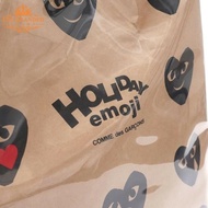 Tas Comme Des Garcons Holiday Emoji Pvc Tote Bag Berkualitas Officialdaisy