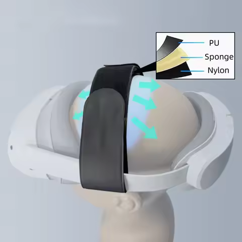 Decompression Straps For Pico 4 Series For Quest 3 Series For Vision For Psvr2 Decompression PU Stra