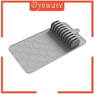[Dynwave] Classic Silicone Knives Storage Mat Multifunctional Drawer Organizer Rack for Folding Kniv