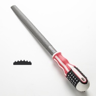 Kikir Besi Kikir Hpl 8 Inch Kikir Besi Bulat Lurus Segitiga Setengah Bulat Parut Gagang Karet - 6737