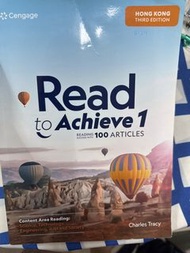 Cengage Read to Achieve 1 第三版