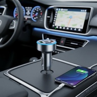 100W PD 3.0 & QC 3.0 USB-C In-Car Power Adapter