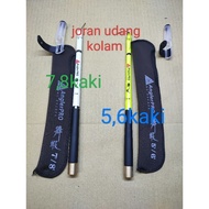 Joran udang kolam  Angler Pro Telescopic Rod pancing udang kolam Carbon rod.