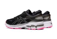 棒球世界全新2020 asics亞瑟士GEL-KAYANO 26女慢跑鞋 黑/粉特價1012A589-001