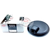 NISSAN DIESEL CW-520 CAR REARVIEW MIRROR / CW520 ROUND TOPKiri (LH) - |EMGI1| [6423]