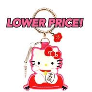 HELLO KITTY GOOD LUCK FORTUNE CAT SAKURA EZ-LINK KEYCHAIN CHARM EZLINK Sanrio 招財貓 招财猫