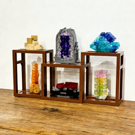 2026 New 880PCS 21362 Mineral Collection Gemstone Transparent Particles Holiday Gift Building Blocks