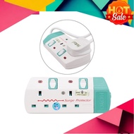 2000W (2M) Penyambung Plug Extension Socket 3 Pin, Extension Plug 2 Gang With SIRIM