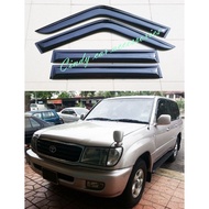 TOYOTA LAND CRUISER FJ100 98Y-07Y ( MEDIUM 4" ) DOOR VISOR+