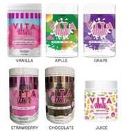 NEW VITAMILK JUICE EDITION BABY|VITA MILK BOOSTER WHITENING 550G GRAPE🍇|APPLE🍏|CHOCOLATE🍫|🍓 ORIGINAL HQ