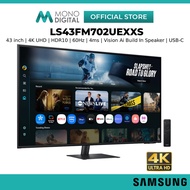 SAMSUNG 32" LS32FM700UEXXS / 43'' LS43FM702UEXXS M7 M70F (3840x2160 @60HZ) VA PANEL SMART MONITOR (4