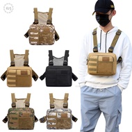 Military Airsoft Tactical Vest Combat Assault Plate Carrier Chest Bag CS Outdoor