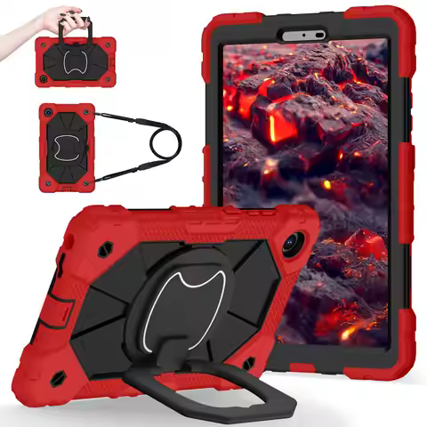 Kids Proof Case for Lenovo Tab One 8.7 inch K9 TB305FU 2025 Shockproof Handle Strap Cover with Shoul