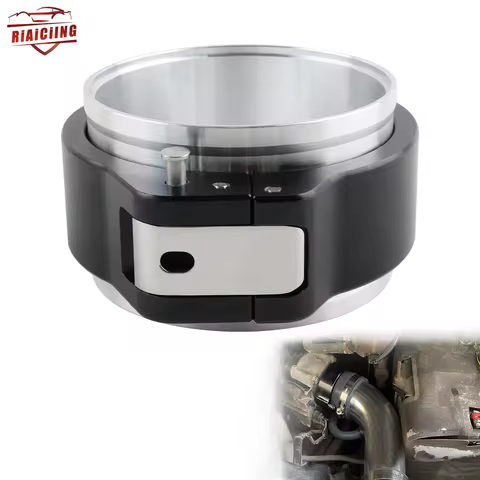 2.5/3 Inch Aluminum Quick Release V Band Clamp 63/76mm 32516 Pinless HD Clamp for Intercooler Pipe C