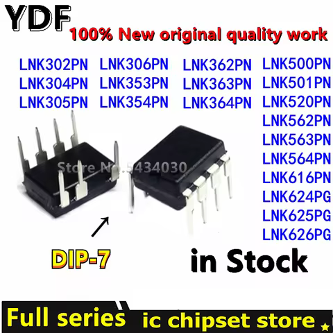 (10pcs) 100% New LNK304PN LNK564PN LNK305PN LNK306PN LNK364PN LNK626PG LNK362PN LNK363PN LNK500PN LN