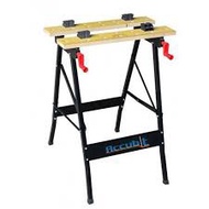 ACCUBIT PORTABLE WORK BENCH DIY WORKING TABLE CLAMPING