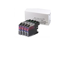 Compatible LC113 for Brother [LC113M 4pcs Set] LC113 Magenta 4pcs (Total 4pcs) [Compatible Ink M 4pcs] Remaining amount indicator/with IC chip