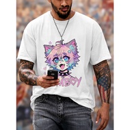 Men'S Short-Sleeve T-Shirt with a Comfortable Fit Featuring a 'FEMBOY' Design
