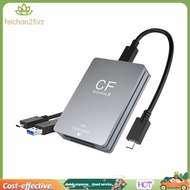 2 in 1 CFexpress Type B SD Card Reader CFExpress Card Reader USB 3.2 10Gbps Dual-Slot with USB C to 