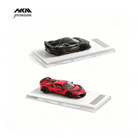 In Stock HKM Premium 1:64 Ferrari SF90 Stradale Mansory F9XX Diecast Model Car Collection (2 Variant