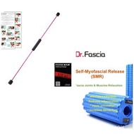 Flexi Bar (Standard) & Dr. Fascia Massage Roller combo