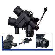 CJ7F เครื่องยนต์ Coolant Thermostat W/sensor สำหรับ Range Rover/rr Sport/velar L405 L494 L560 Lr5 L4