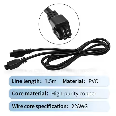 For AMS/AMS 2 Pro/AMS HT 1M /1.5M / 2M 6-pin Bus Cable With MagRing/No MagRing for X1/P1/H2D Series