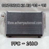 Kia Rio 2003 - 2005 Car Ac Radiator Condenser