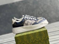 💟GUCCI GG Supreme厚底運動鞋 藍色  39-45 斷碼 #全實拍 100%new 4cm增高鞋 餅乾鞋 休閒鞋 波鞋 板鞋 男鞋,Casual shoes,Sports shoes,S