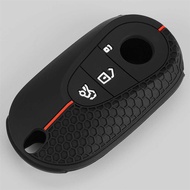 Silicone Remote Key Fob Case Cover Fit For Mercedes Benz C E S Class GLC CLE EQS EQE