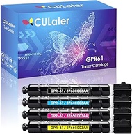 CULATER GPR61 GPR-61 Remanufactured Toner Cartridge Replacement for 3763C003 3764C003 3765C003 3766C