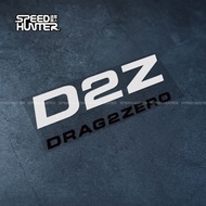 / | Suitable for D2Z drag2zero Bicycle Outdoor Equipment Accessories Stickers Road Mountain Bike Dec