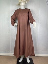 Gamis Polos bahan Toyobo Fodu by riZAru